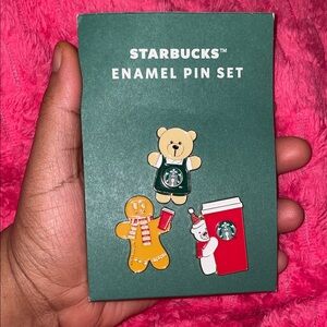 Starbucks Enamel Pin Set